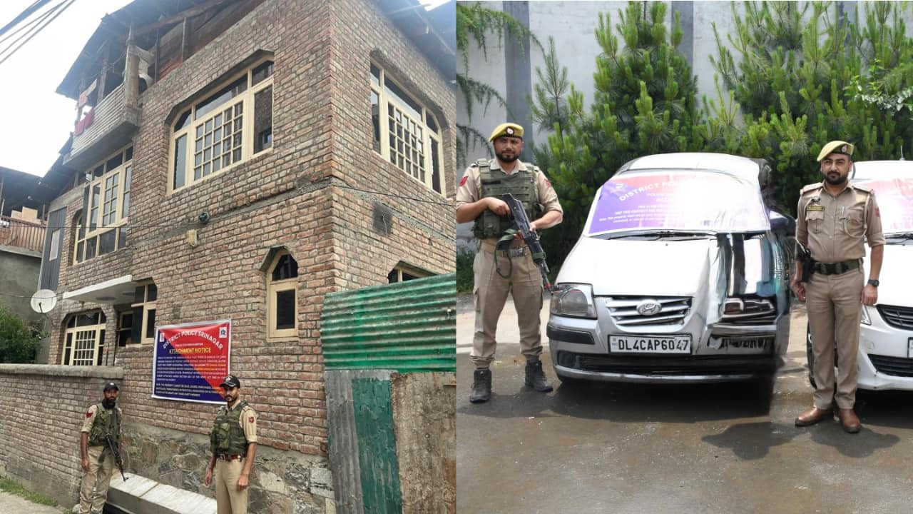 Rs 4 cr worth properties attached by Srinagar Police under NDPS Act in major crackdown on drug traffickers