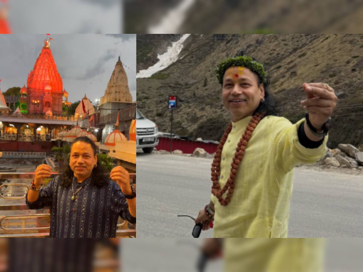 Kailash Kher offers prayers at Mahakaleshwar Temple, attends sacred Bhasma Aarti in Ujjain