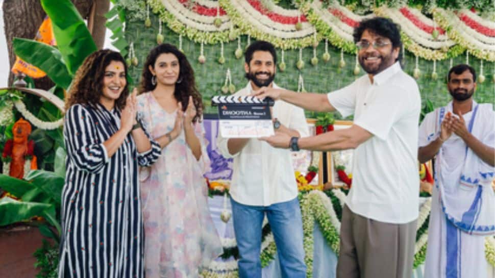 Naga Chaitanya turns producer with 'Dhootha 2', launches thriller series in Hyderabad