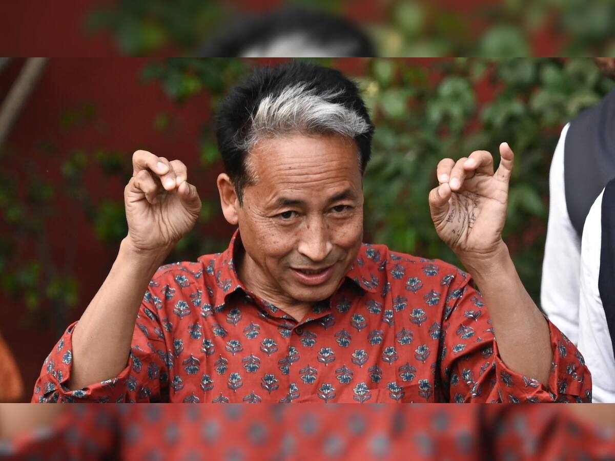 CJP protest: Inside Sonam Wangchuk`s plan of flowers, water bottles, and a 42-day fast for Delhi`s NEET stir | VIDEO