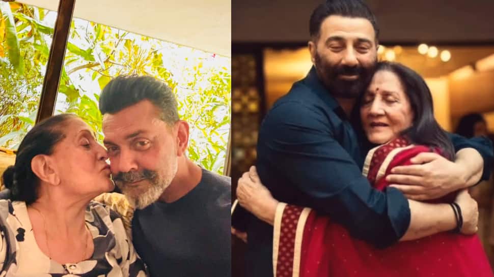Sunny Deol shares rare photo of Bobby Deol with mom as 'Bandar' earns rave reviews, calls brother's success a proud moment