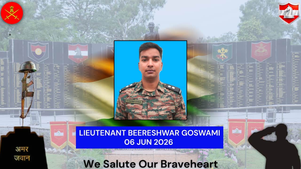 Army officer dies after falling into a deep gorge during an anti-terror operation in J&K