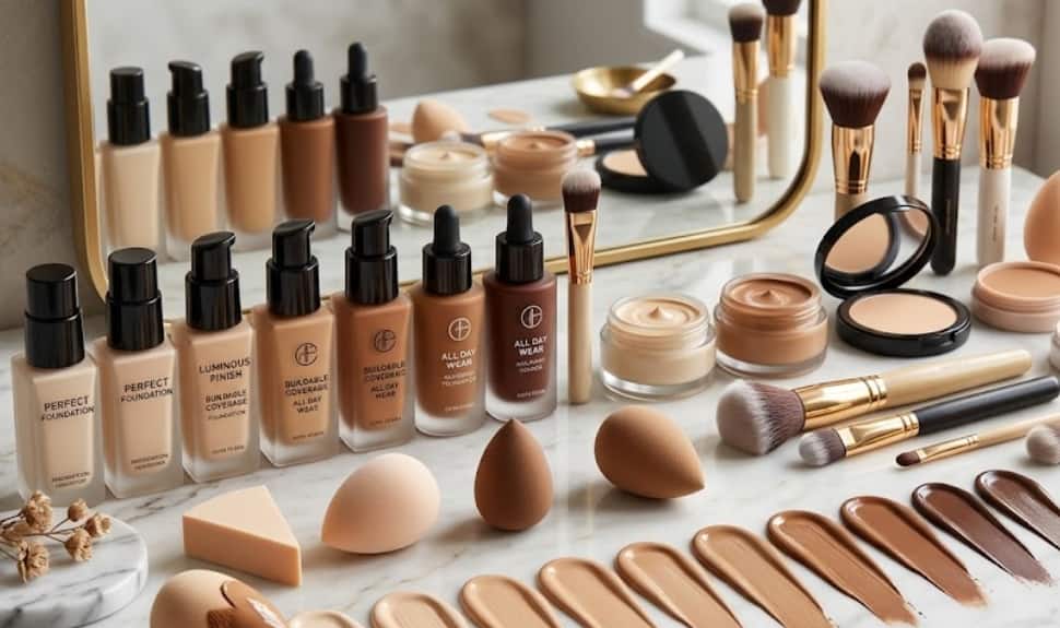 Flawless Beauty Starts Here Foundations for every Look