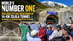 Himalayan conquest: Inside brutal -4°C conditions faced by Zojila Tunnel crews