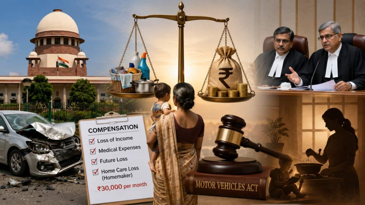 `Homemakers are nation builders`: Supreme Court slams gender bias, declares housework worth at least Rs 30K/month
