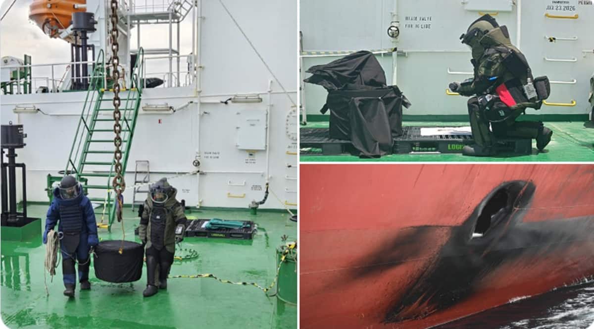 Kochi-bound Merchant tanker sends live missile war
