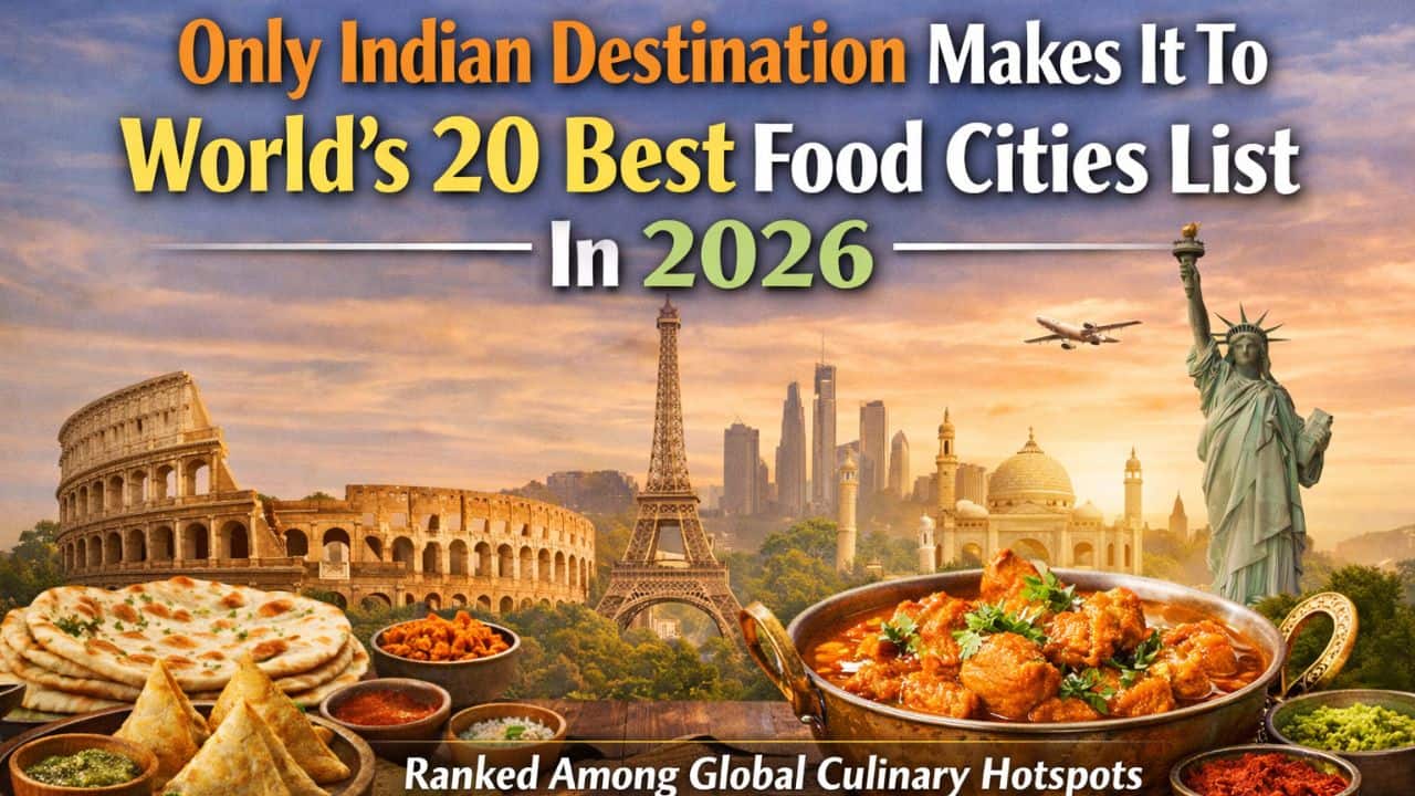 Not Delhi, not Mumbai, this Indian city ranked among the world's 20 best food cities in 2026