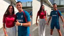 Watch: Cristiano Ronaldo's heartwarming gesture towards YouTuber Celine Dept 