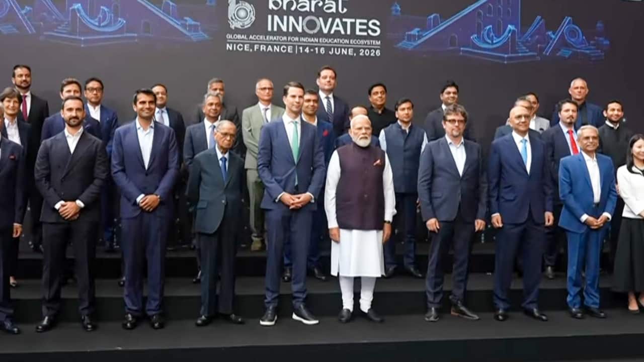 ‘Bharat Innovates’ is a bridge between India`s talent and European capital, says PM Modi in France