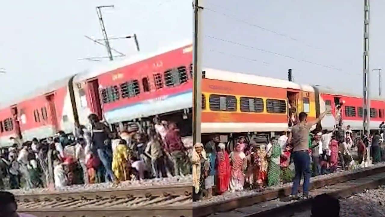 MP accident: Passengers jump off Udaipur Intercity Express over fire panic, hit by second train