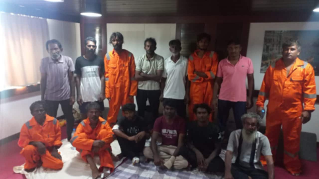 All 14 Indian crew members on board the dhow ‘Virat 1’ successfully rescued off the coast of Oman