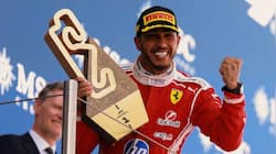 Lewis ends Ferrari wait at Barcelona, lead first all-British podium since 1968