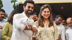 After Peddi success, Ram Charan and Upasana share first glimpse of twins 