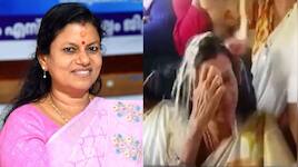 Kheer spills onto Kerala Minister during 'Priyadarshini' scheme | WATCH