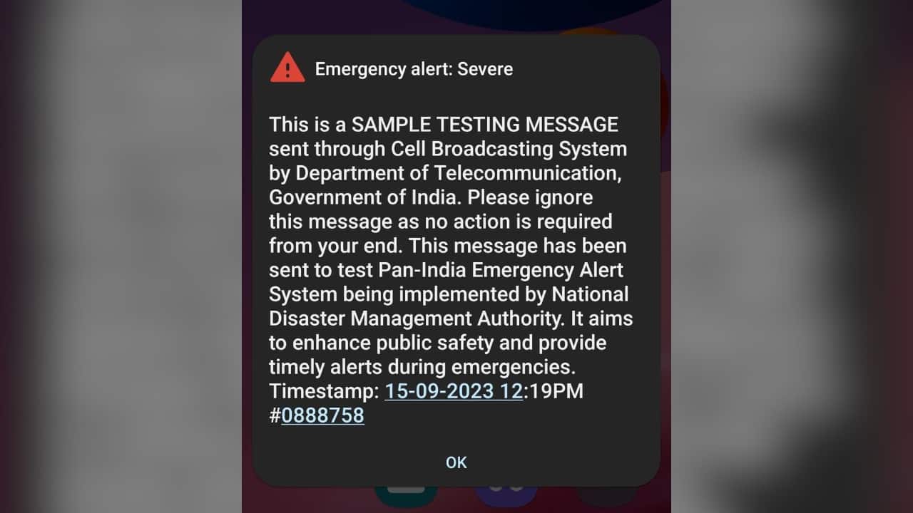 No more emergency alerts on phones: NDMA temporarily suspends mobile warning system after glitch