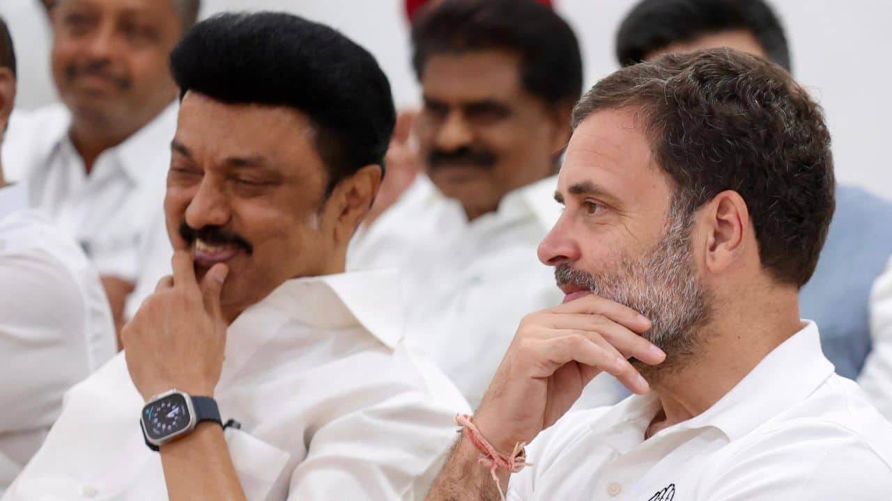 `Political immaturity`: DMK`s all-out attack on Congress` Rahul Gandhi following Tamil Nadu `betrayal`