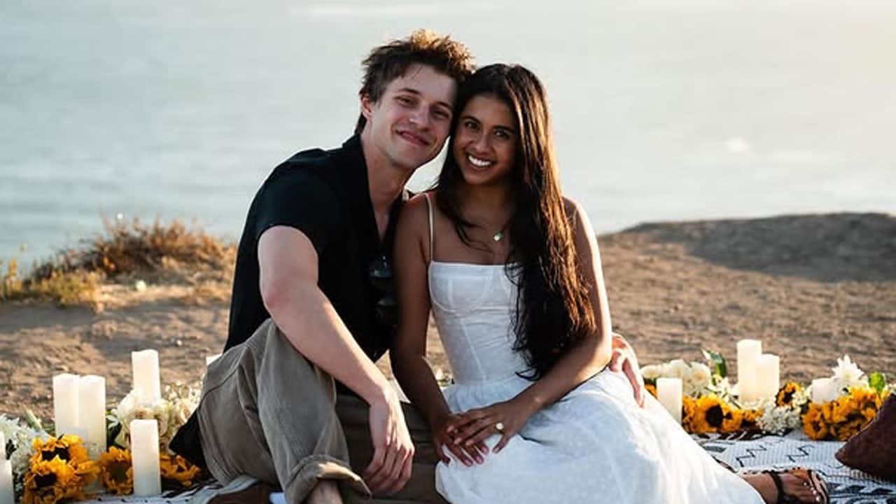 Who is Dishani Chakraborty? Mithun Chakraborty's daughter said 'yes' to Myles Mantzaris in Malibu
