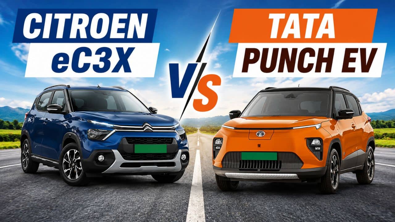 2026 Citroen eC3X vs Tata Punch EV: Which electric SUV is a better choice? Price, range, battery, features, and all specs compared | Auto News | Zee News