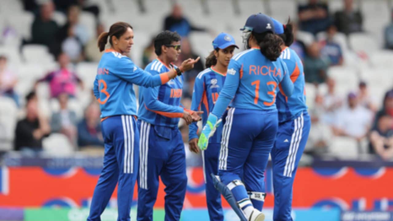 Women's T20 World Cup: India crush Netherlands by 95 Runs, Smriti Mandhana and Sree Charani shine | Cricket News | Zee News