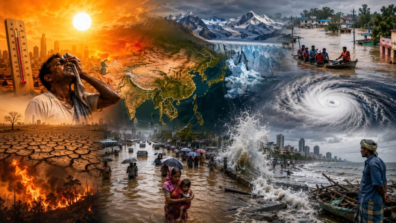 Boiling seas, vanishing ice: WMO issues grim `Climate Armageddon` warning for India and Asia