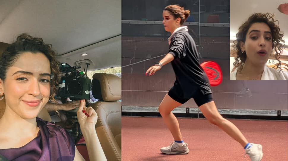 Sanya Malhotra shares unseen BTS moments from 'Sundar Poonam,' fans can't keep calm