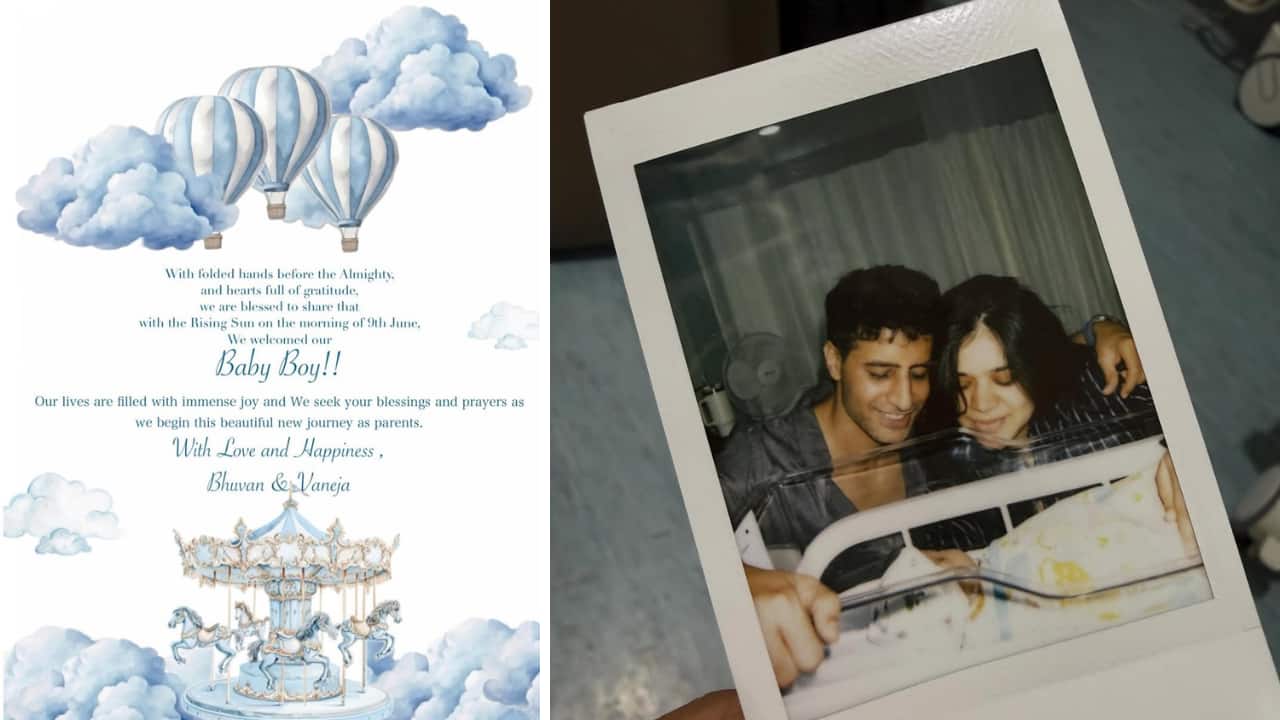 Bhuvan Arora embraces fatherhood, welcomes baby boy with wife Vaneja Gupta