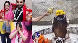 Yami Gautam seeks blessings at Ujjain's Mahakaleshwar temple with family