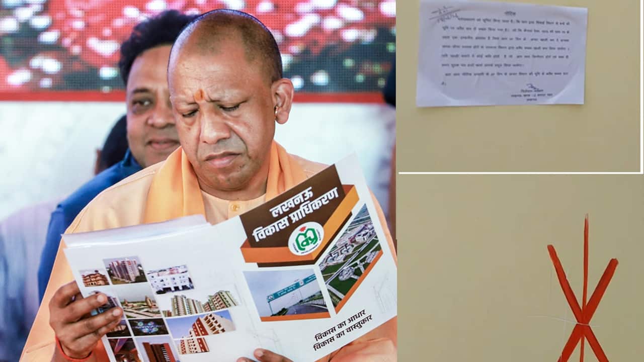 Yogi govt built houses for poor on Mukhtar`s land; Irrigation department serves notice for demolition