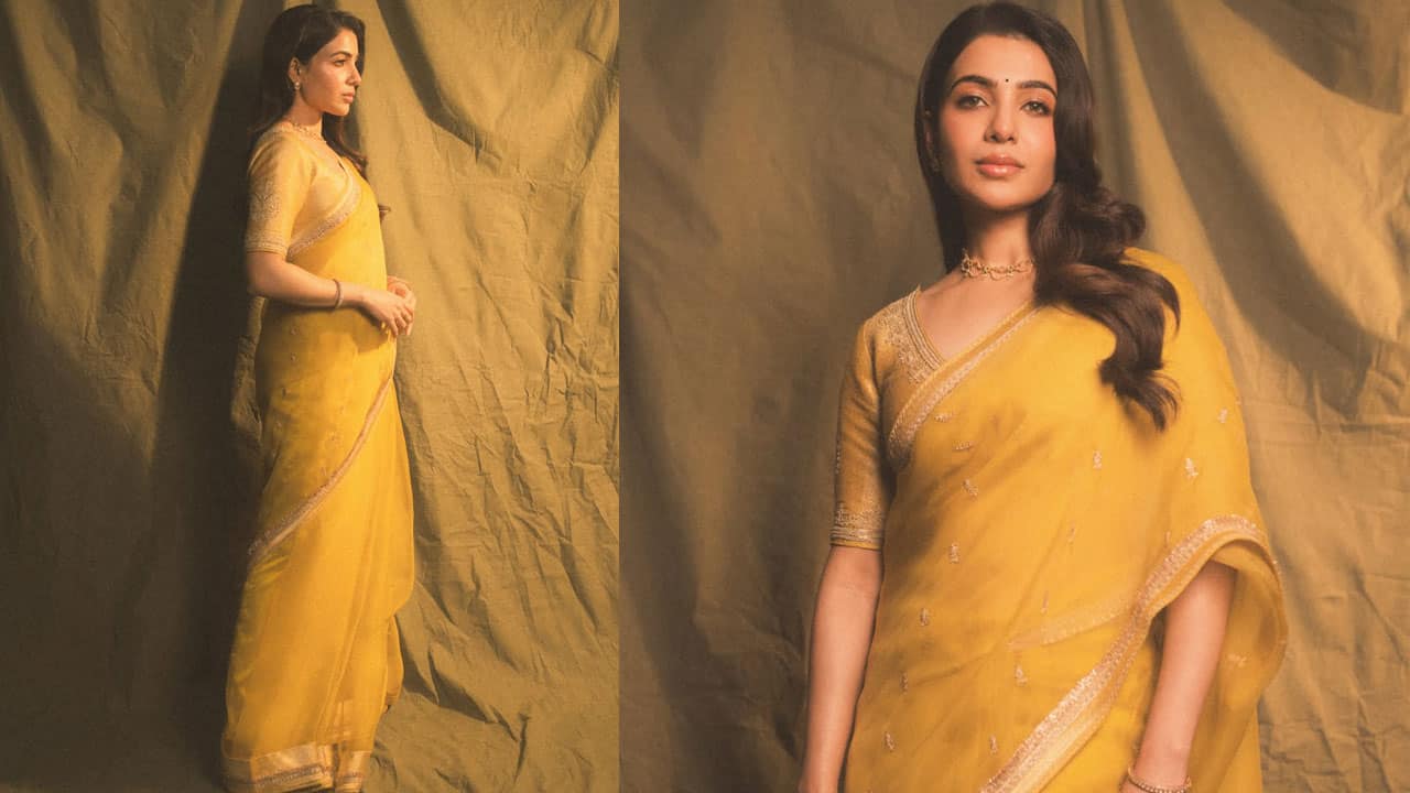 Samantha Ruth Prabhu's latest outing in mustard saree sparks pregnancy rumour?