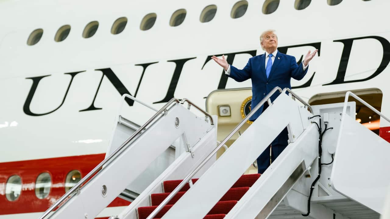 A gift from Qatar: US President Donald Trump unveils new $400 million Airforce One | WATCH