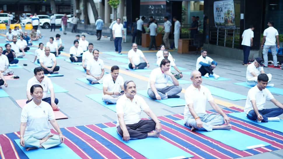 Yoga for healthy ageing: NITI Aayog marks Yoga Day with PM Modi`s call