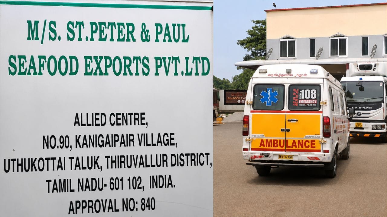 6 killed, several critical after ammonia gas leak at Tamil Nadu seafood export unit