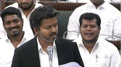 Tamil Nadu CM Vijay slams NEET, says 'state will stick to 2-language policy'
