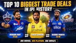 Top 10 biggest trade deals in IPL history featuring Rishabh, Sanju, Hardik 
