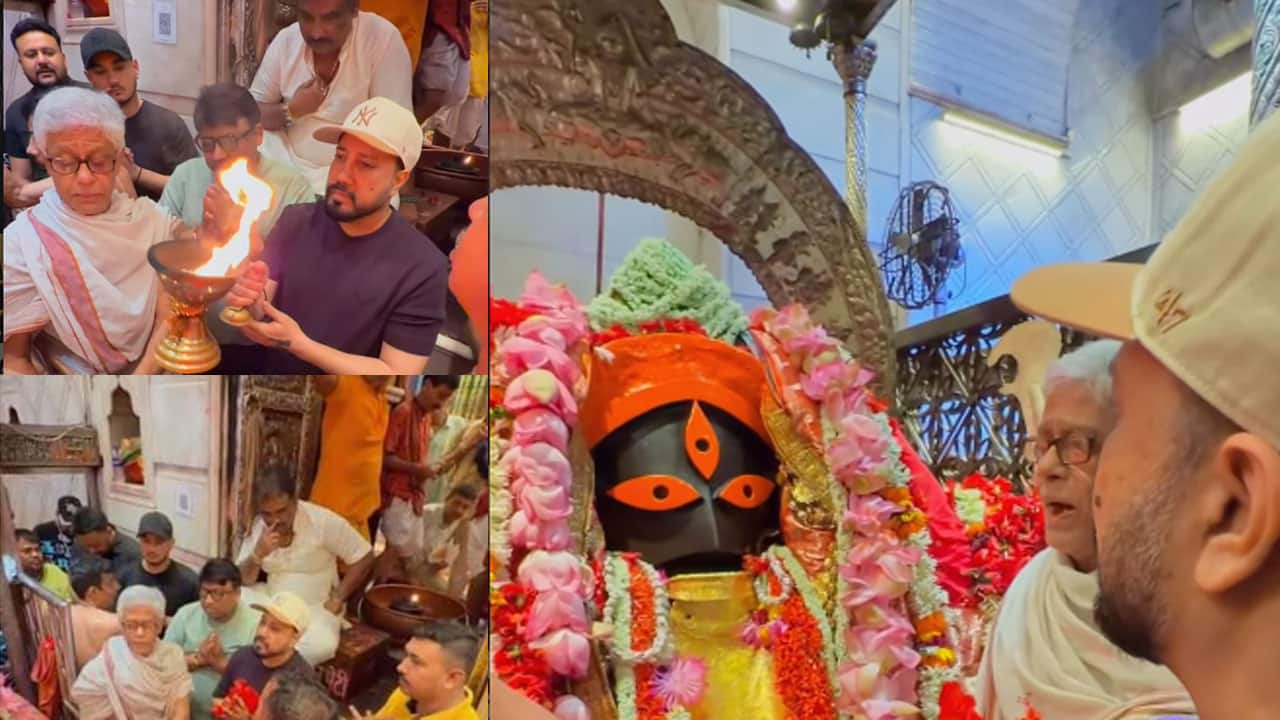 Mika Singh visits Kalighat Kali temple in Kolkata, seeks blessings