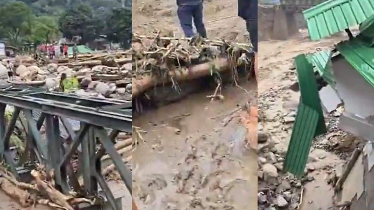 Arunachal Pradesh flash flood: Heavy rain ravages Yachuli; 1 dead | Horrific visuals emerge