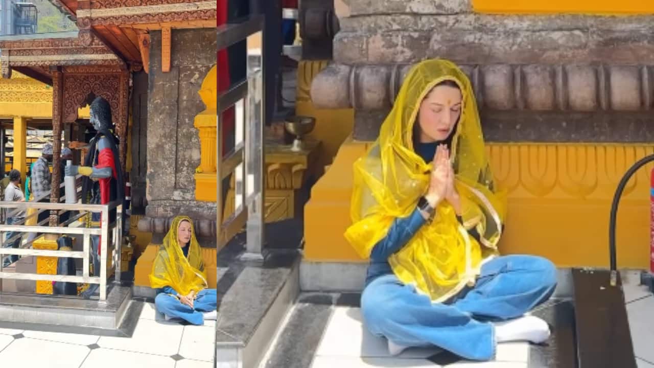 Celina Jaitly shares powerful spiritual experience after visiting Maa Baglamukhi and Mahakaleshwar Temples