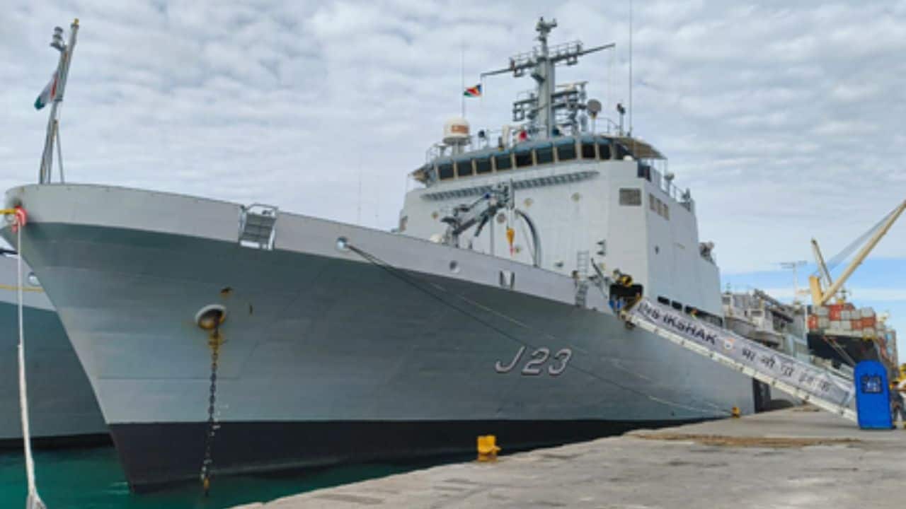 Will INS Ikshak conduct survey of waters around Seychelles as INS Nirdeshak did years ago?