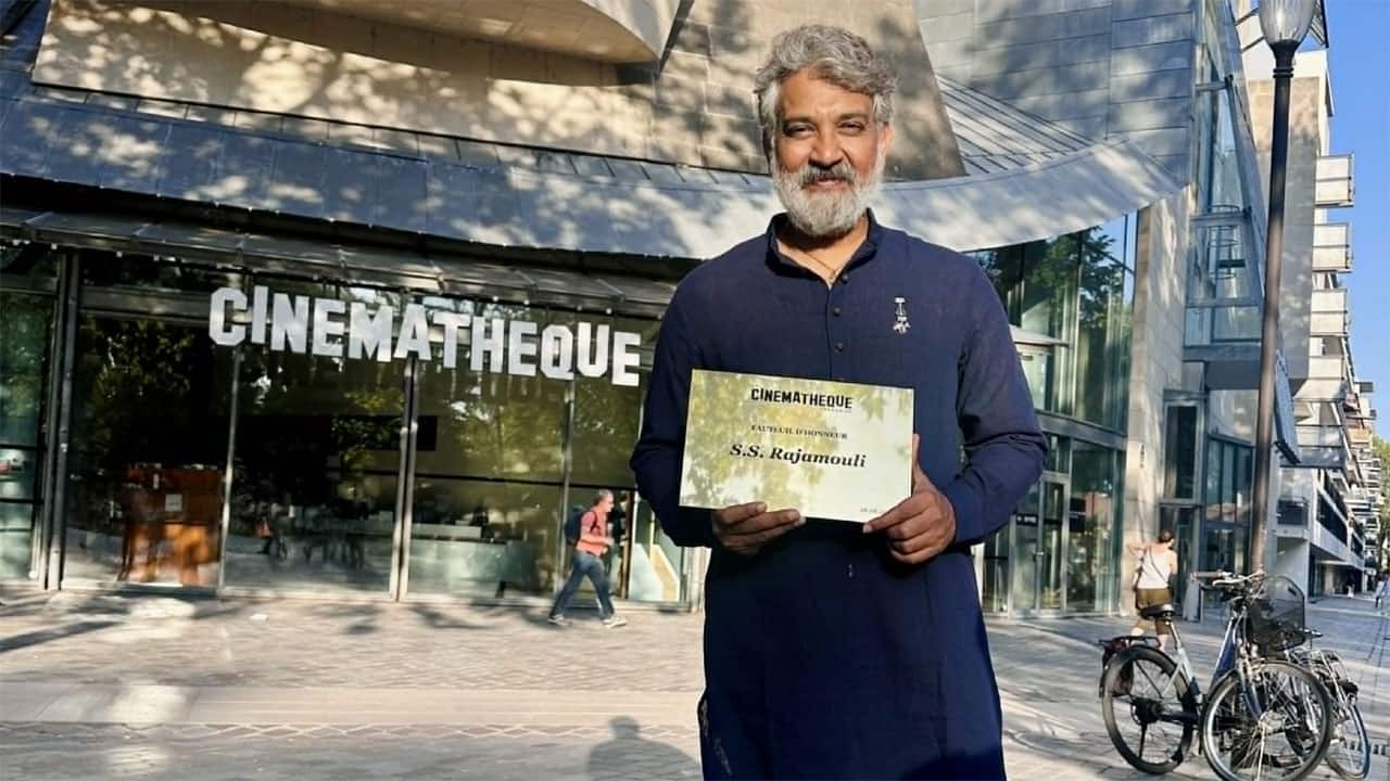 SS Rajamouli honoured at Cinemathèque Francaise: 'Something I will carry with me forever'
