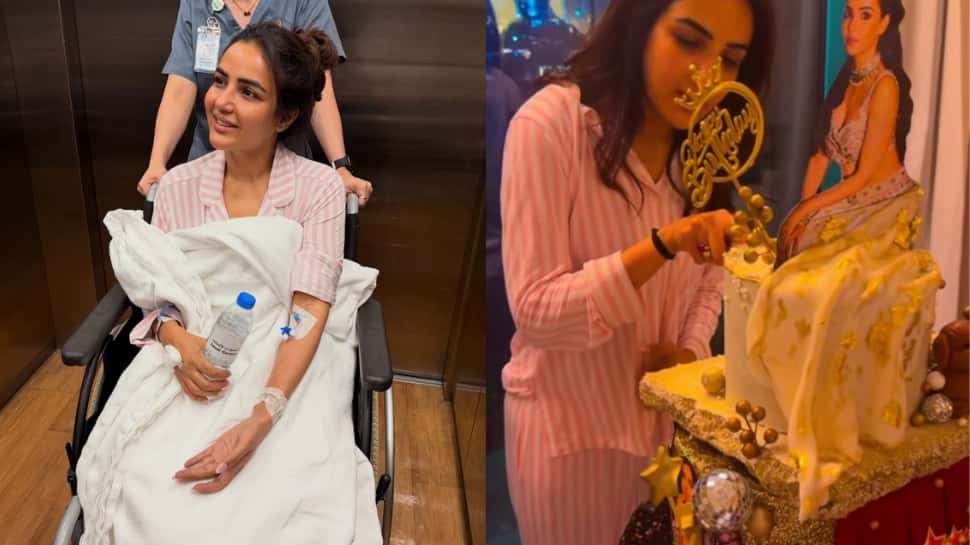 Jasmin Bhasin hospitalised in Dubai after battling a ‘serious infection,’ Aly Goni shares emotional photos