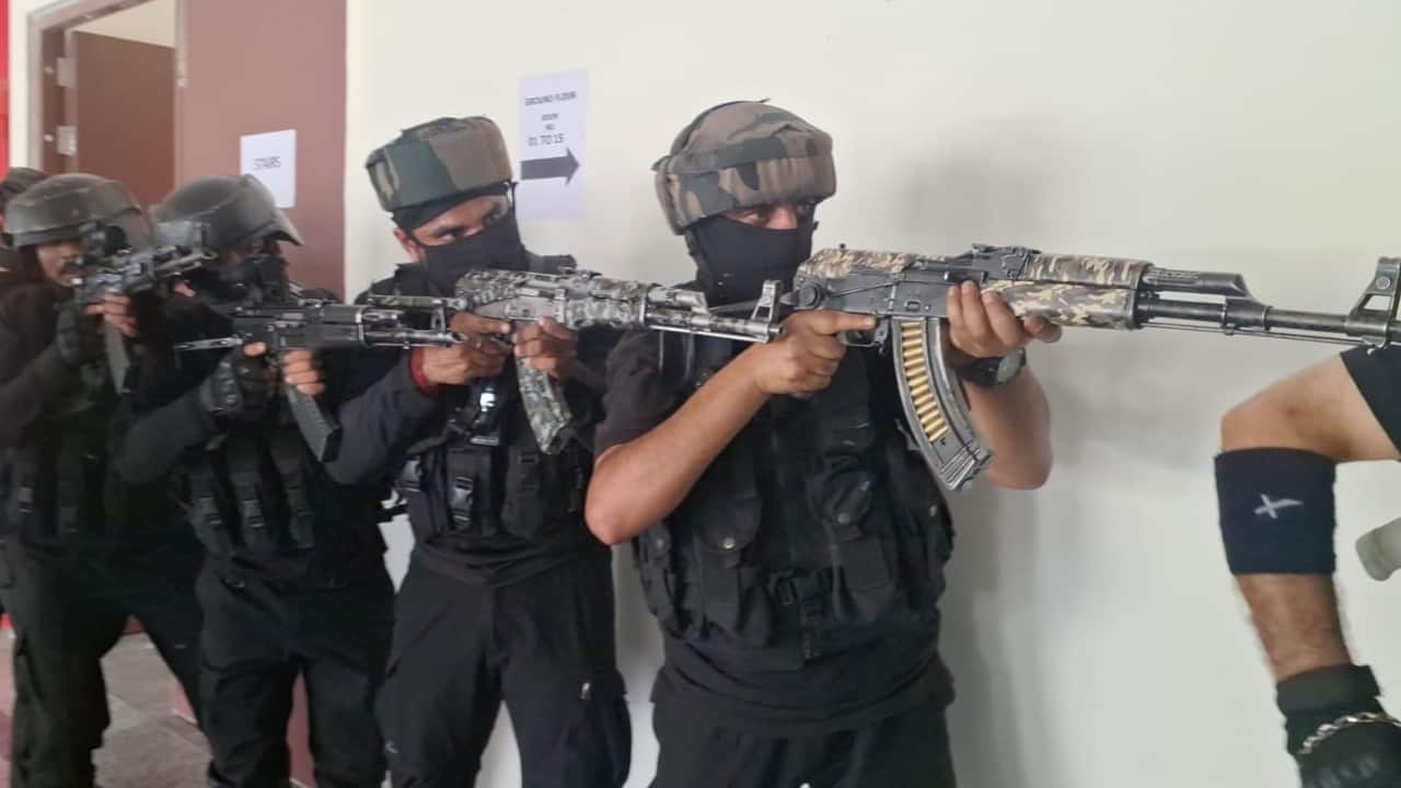 Srinagar Police, CAPF conduct mock drill ahead of Amarnath Yatra to thwart suicide terror attack