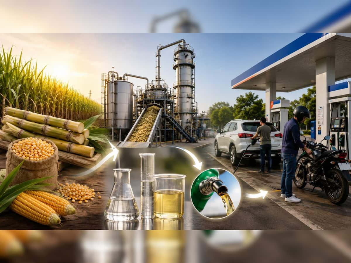 How Ethanol is made? The complete Journey from farm to your vehicle's fuel  tank | Mobility News | Zee News