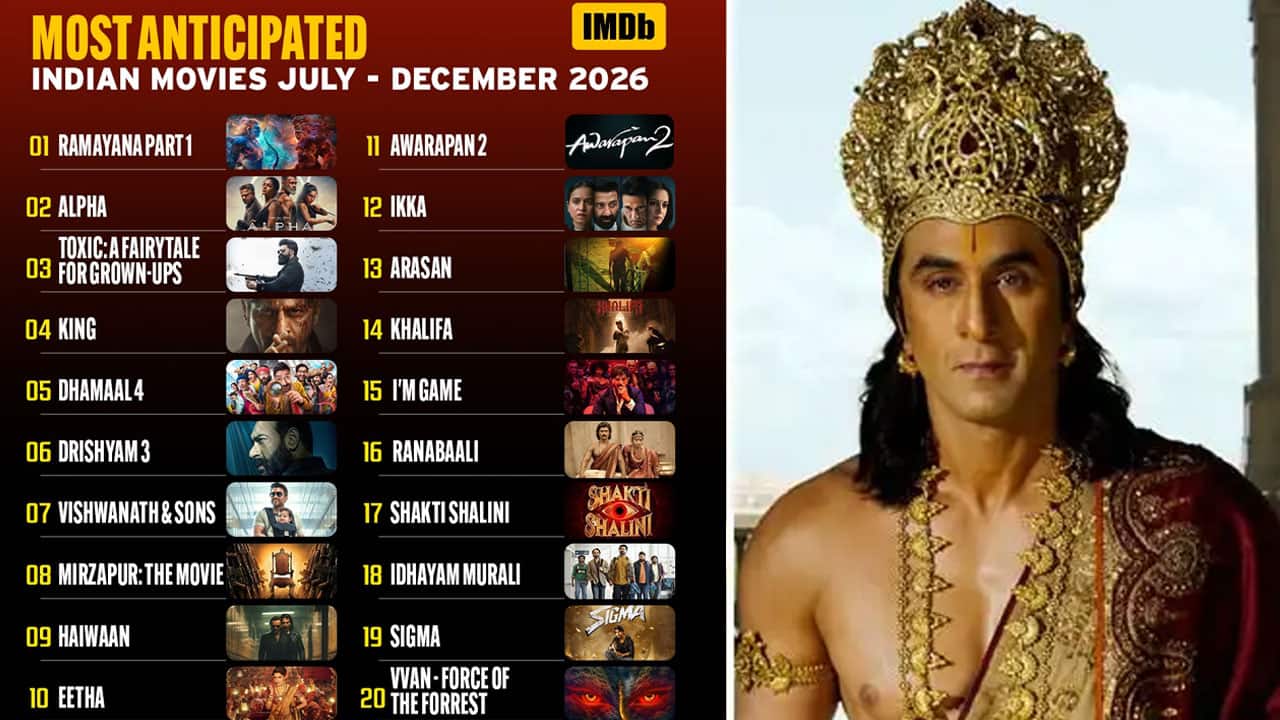 Ranbir Kapoor's Ramayana tops IMDb's list of 'most-anticipated Indian movies for second half of 2026'
