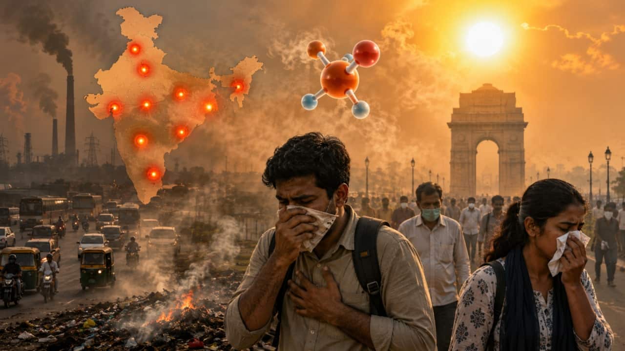 The invisible killer: Toxic summer ozone explodes across India; Delhi-NCR named ultimate hotspot