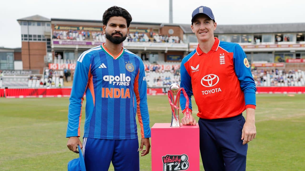 1st T20I: India win toss, opt to bat first against England; Varun Chakaravarthy makes his return