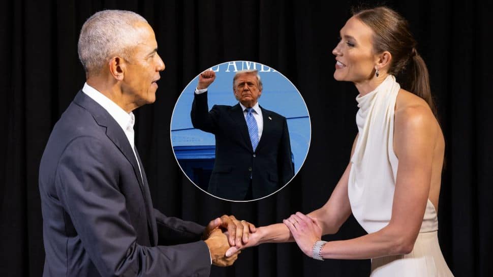 Karlie Kloss says she has 'never met' Donald Trump despite being related to the Trump family