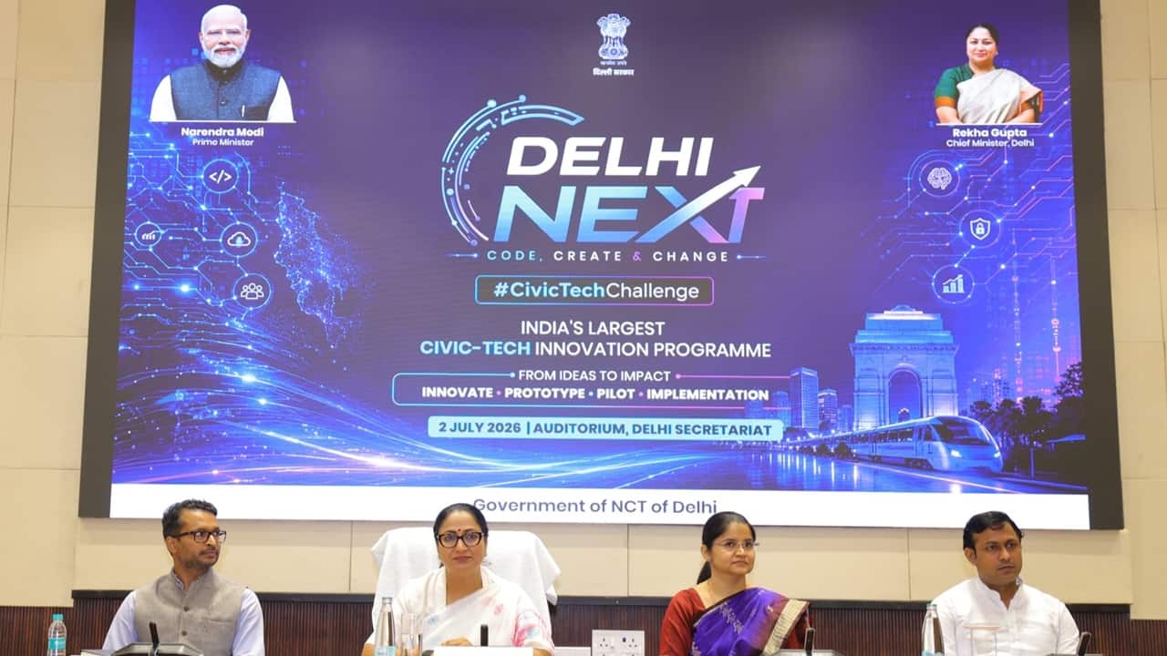 Delhi will become India’s civic-tech capital: CM Rekha Gupta