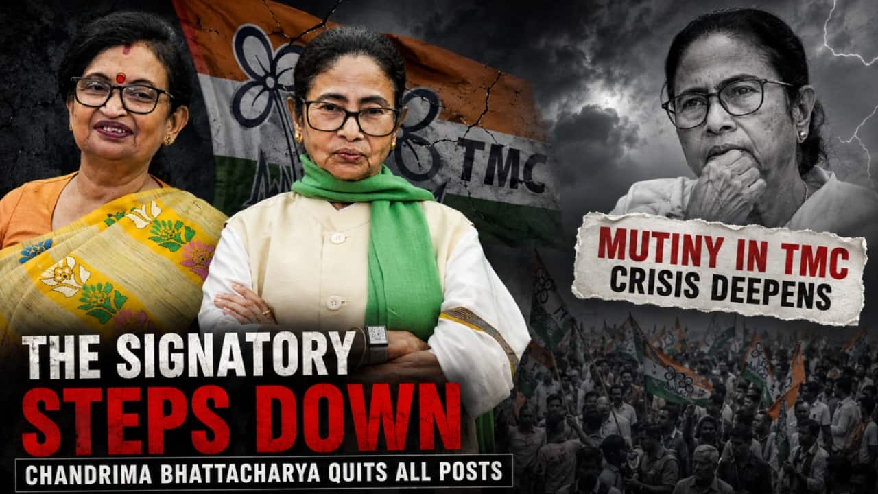 The signatory steps down: Chandrima Bhattacharya abandons ship as TMC mutiny reaches a boiling point