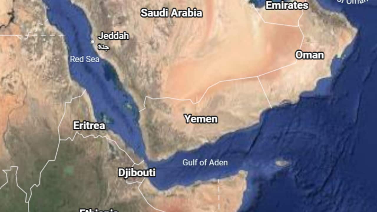 A cargo ship comes under attack in the Red Sea off the coast of Yemen, says the British military