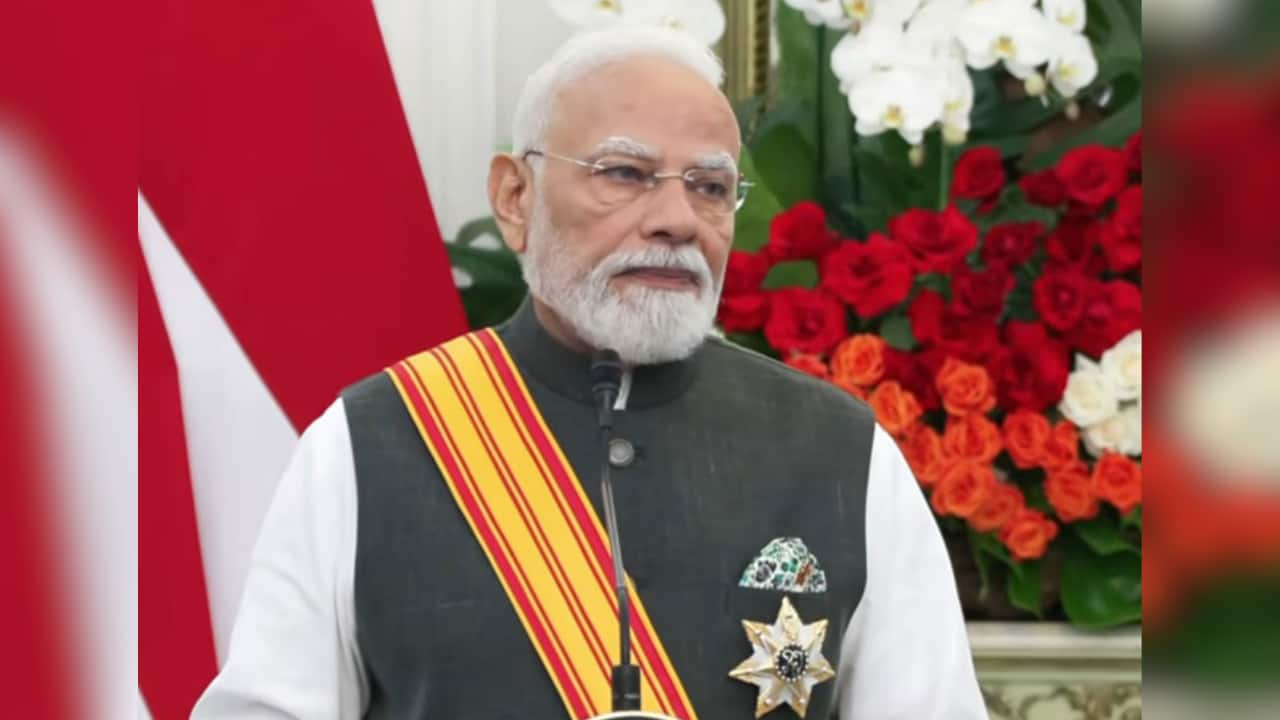 PM Modi conferred Indonesia`s highest civilian honour, `Bintang Adipurna`